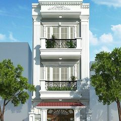 Classical tower elevation used for a quantity take-off